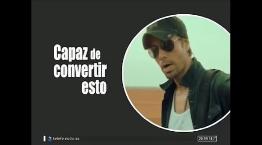 La hinchanda de San Lorenzo se inspira con un tema de Enrique Iglesias