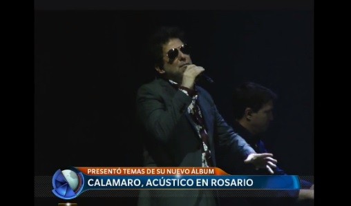 Calamaro, acústico en Rosario