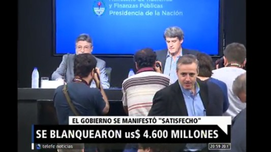 Se blanquearon 4.600 millones de dólares