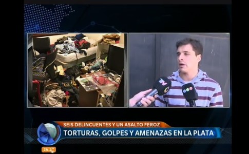 Asaltaron a un joven en su casa y amenazaron con quemarlo vivo en la estufa hogar
