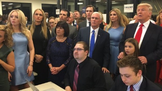 Así espera Donald Trump los resultados de la votación