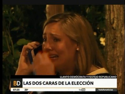 Las dos caras de la elección: el dolor de los demócratas