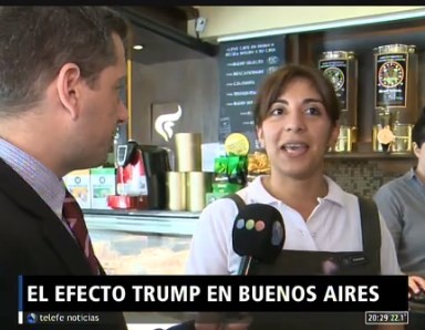 El efecto Trump en Buenos Aires