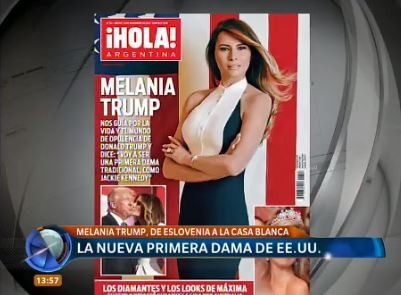Melania Trump quiere ser Jackie