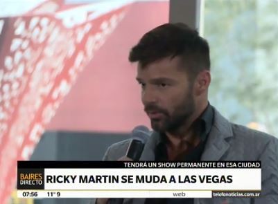 Ricky Martin se muda a Las Vegas
