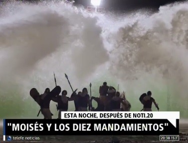 #MoisesElEspecial : cómo se hizo la famosa escena