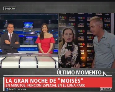 La gran noche de Moisés en el Luna Park