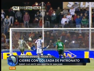 Amplio triunfo de Patronato en el cierre de la fecha