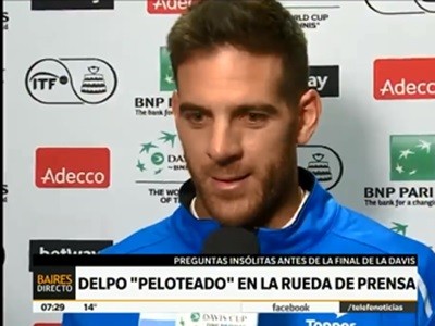 Ping pong de preguntas y respuestas con Del Potro