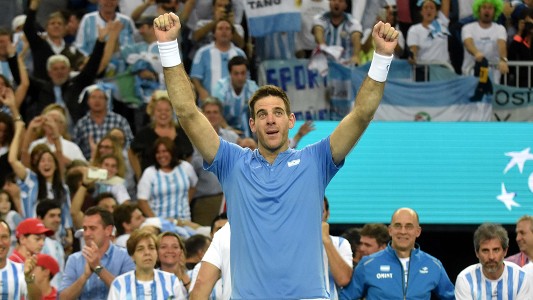 Del Potro se recuperó, ganó y la final de la Davis se define en el quinto punto