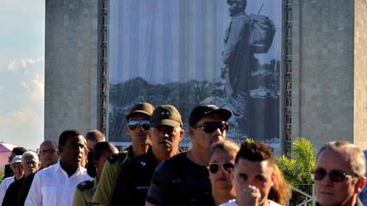 Cuba despide a Fidel Castro en la Plaza de la Revolución