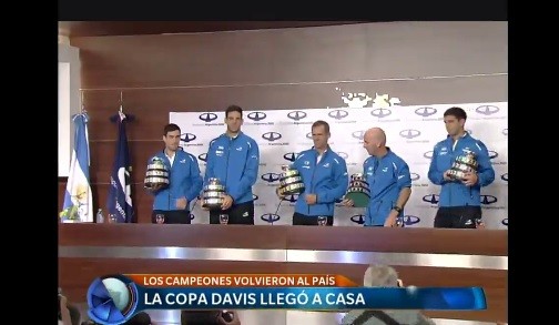 Del Potro: "en todo el mundo querían que Argentina gane la Copa Davis"