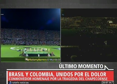 Brasil y Colombia, unidos por el dolor