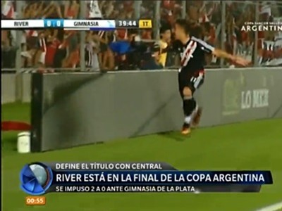 Copa Argentina: River le ganó a Gimnasia y está en la final con Central