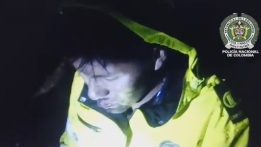"¿Dónde estará mi tripulación?": el video del rescate de uno de los sobrevivientes del avión del Chapecoense
