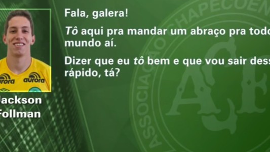 El audio de WhatsApp que envió el arquero que sobrevivió a la tragedia de Chapecoense