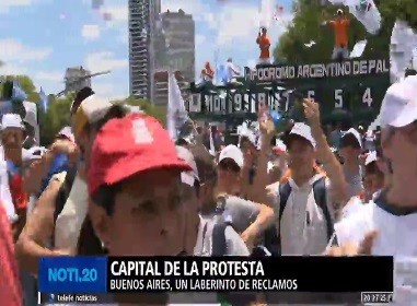 Buenos Aires, capital de la protesta