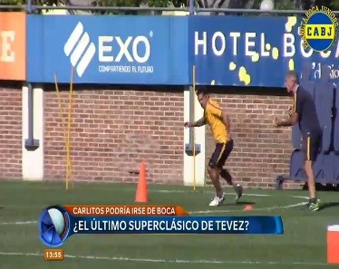 ¿El último superclásico de Tevez?