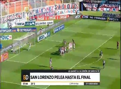 San Lorenzo derrotó a Unión en un vibrante partido