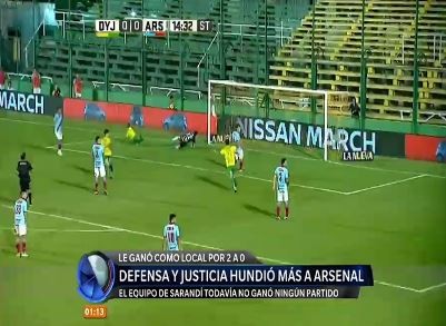 Defensa y Justicia hundió más a Arsenal