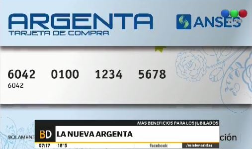 Nueva tarjeta Argenta: hasta $40.000 y en efectivo
