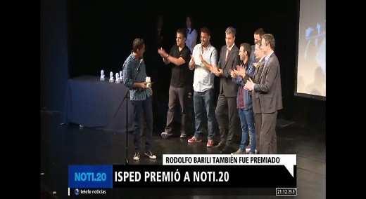 El Instituto de Periodismo Deportivo premió a Noti.20