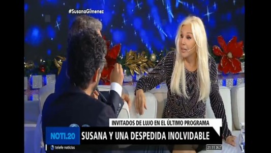 Susana y una despedida inolvidable