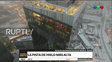 La pista de hielo más alta