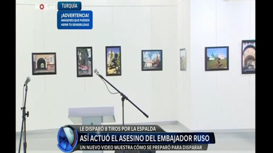 Así actuó el asesino del embajador ruso