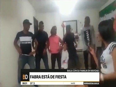 Frank Fabra está de fiesta