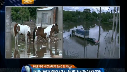 El drama del agua en Ramallo, en primera persona