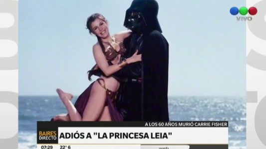 La carrera de Carrie Fisher, en fotos