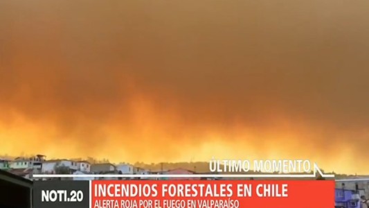Incendios forestales en Chile
