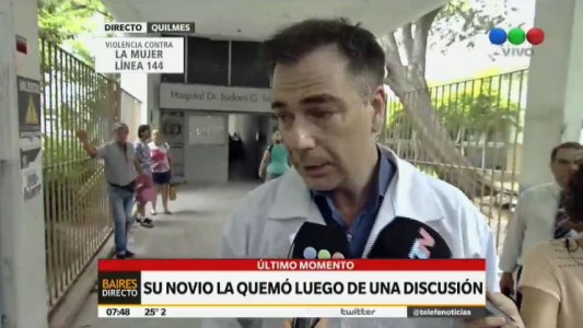Su novio la prendió fuego: tiene el 80 por ciento del cuerpo quemado