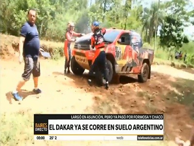 El Dakar ya se corre en suelo argentino