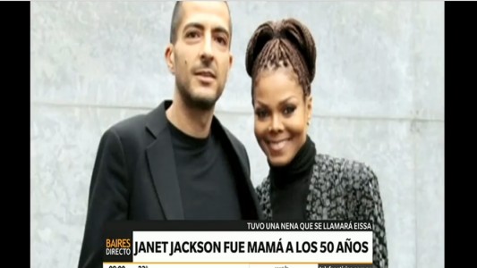A los 50 años, Janet Jackson dio a luz a su primer hijo