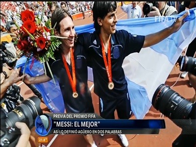 Agüero sobre Messi en dos palabras