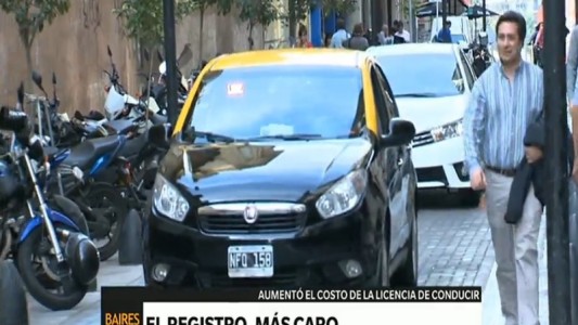Otro aumento más: el registro de conducir costará 750 pesos