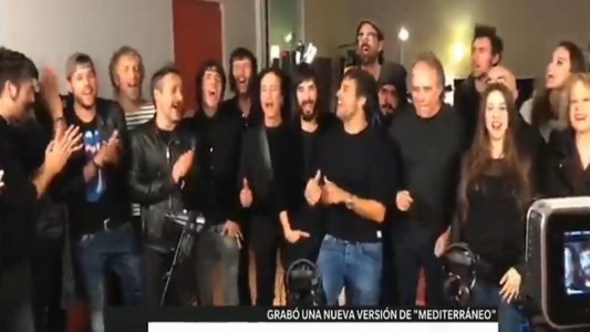 Serrat y amigos cantan "Mediterráneo" en una nueva versión para ayudar a los refugiados