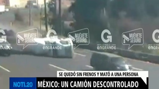 México: un camión descontrolado