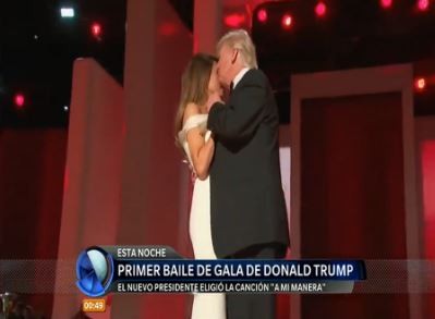 Primer baile de gala de Donald Trump