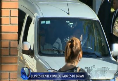 Macri se reunió en Olivos con los padres de Brian Aguinaco y ratificó la reforma del régimen penal juvenil