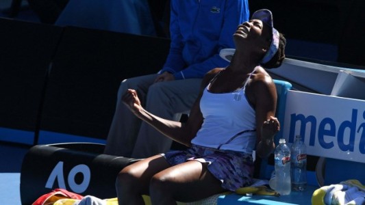 El baile de Venus Williams para festejar que jugará la final ante su hermana Serena en Australia
