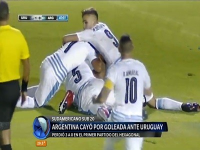 Sudamericano Sub 20: derrota argentina en el comienzo del hexagonal
