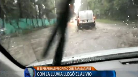 Con la lluvia llegó el alivio