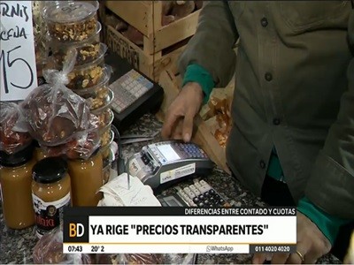 Comienza el nuevo programa de "precios transparentes"