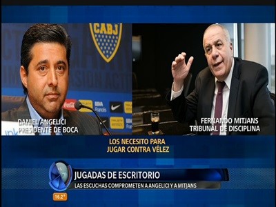 El pedido de Angelici al tribunal de disciplina para ayudar a Boca