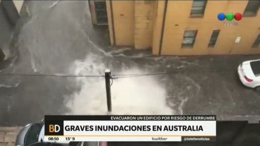 Graves inundaciones en Australia
