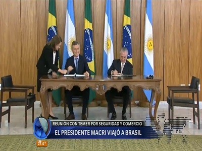 Macri en Brasil: “La rivalidad la dejamos para el fútbol, en lo demás somos socios”