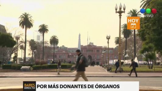 Convocan a Plaza de Mayo por más donantes de órganos